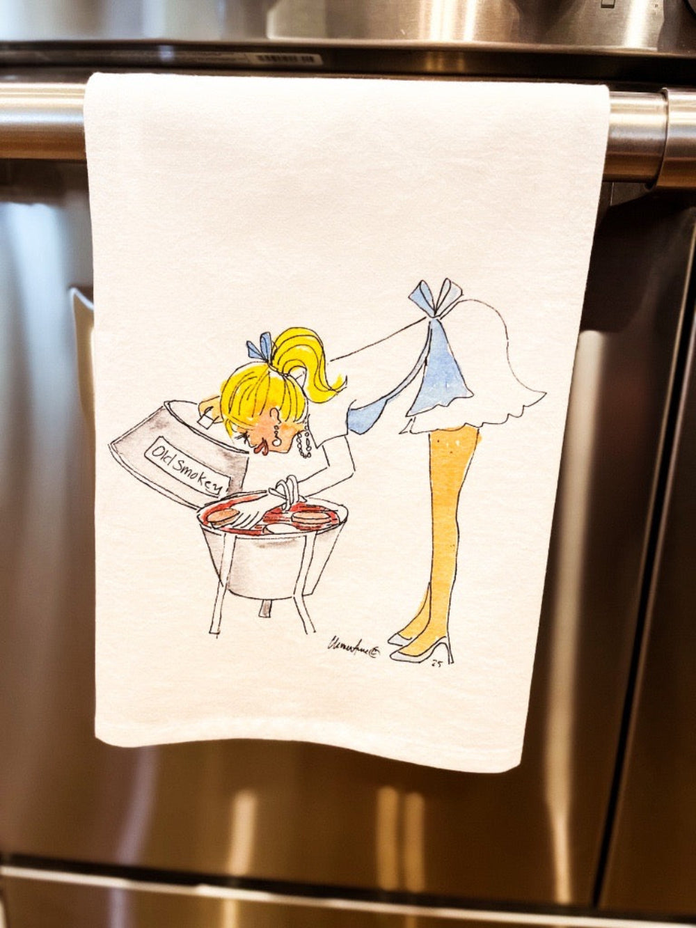 Queen of Grilling Hand Towel Set