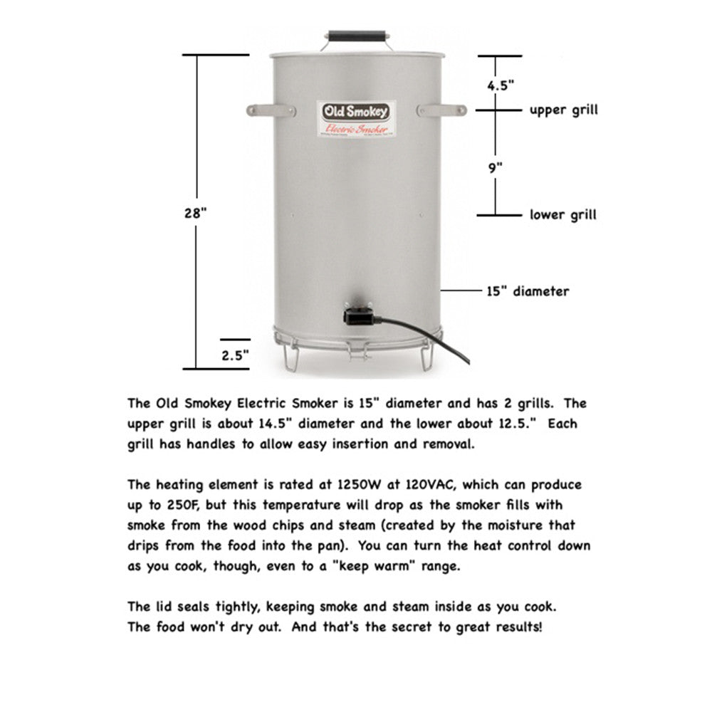Old Smokey Electric Smoker
