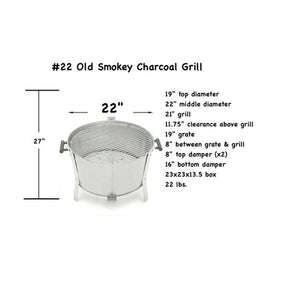#22 Old Smokey Charcoal Grill