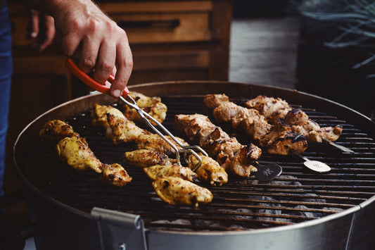 Serial Griller:  Chicken Wings with House Blue Cheese