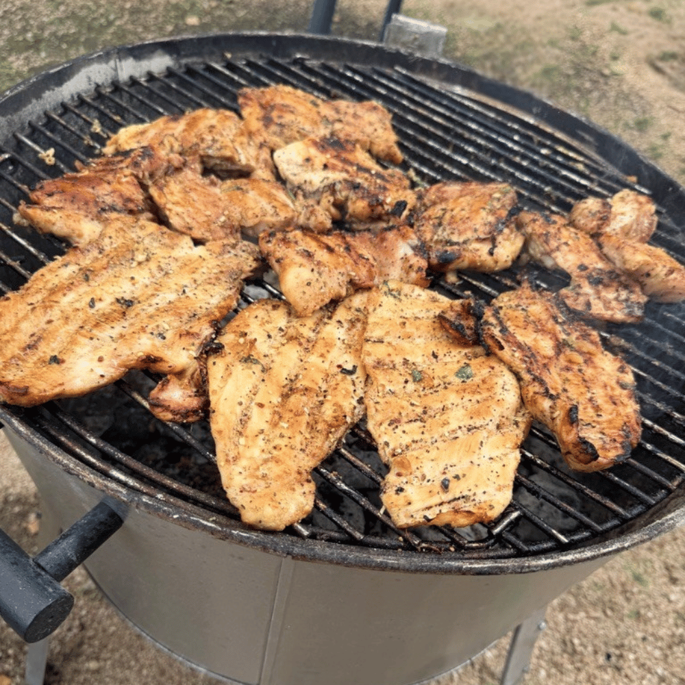 dad's chicken fajitas
