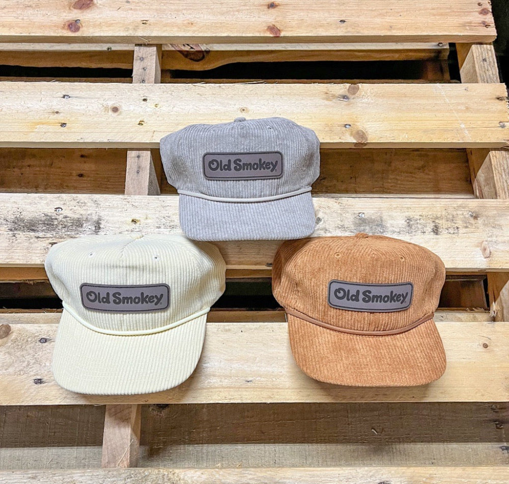 Old Smokey Corduroy Rope Hat