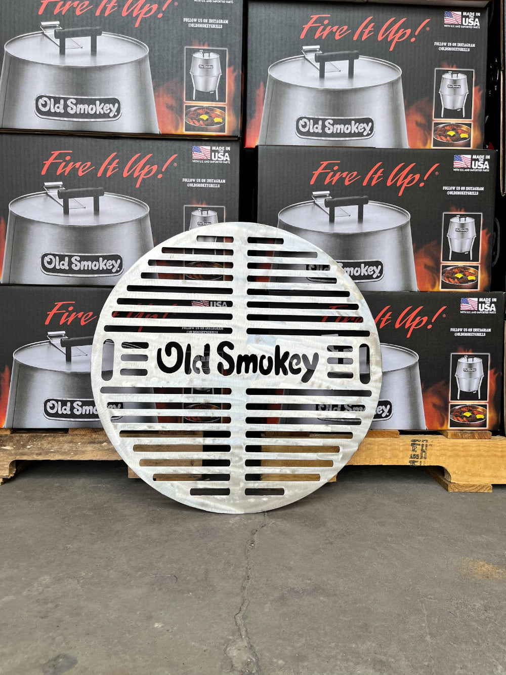 The Mack Daddy Stainless Steel Charcoal Grill Grate