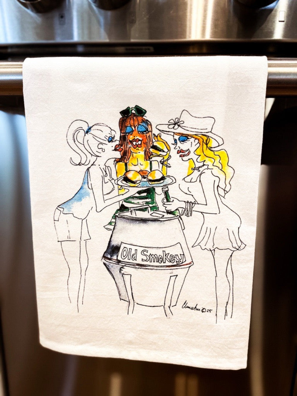 Queen of Grilling Hand Towel Set