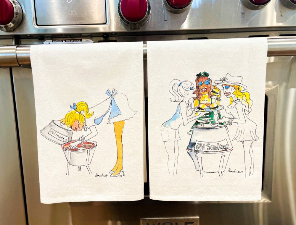Queen of Grilling Hand Towel Set