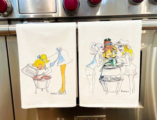 Queen of Grilling Hand Towel Set