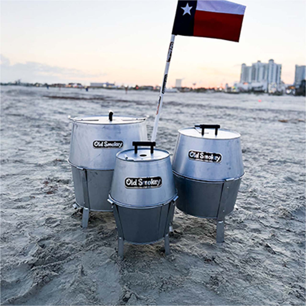 Photo of Old Smokey grills on the beach