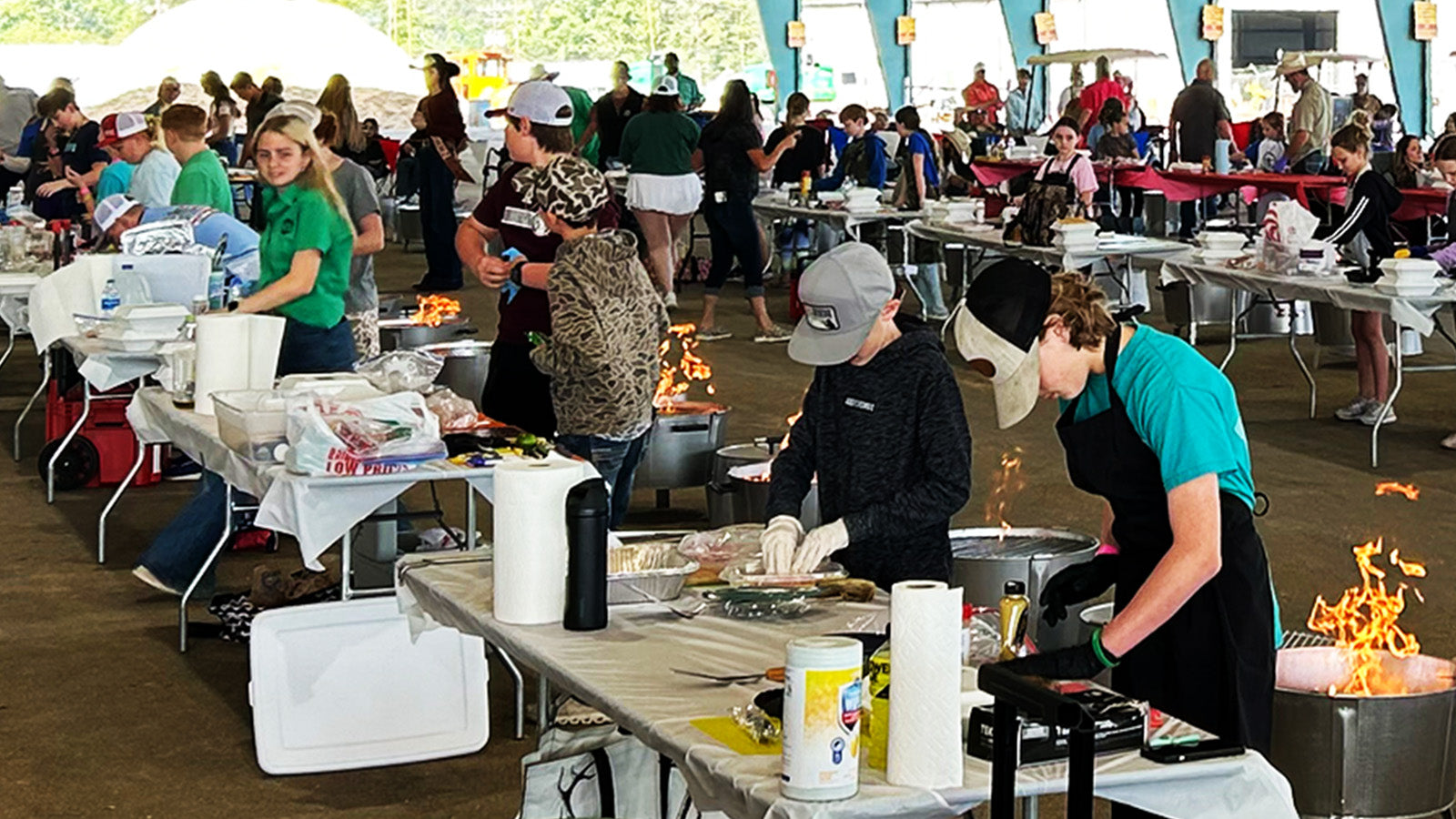 Photo of an Old Smokey kids event