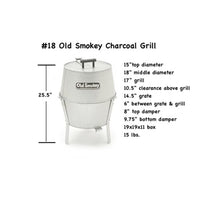 Load image into Gallery viewer, #18 Old Smokey Charcoal Grill