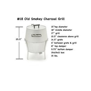 #18 Old Smokey Charcoal Grill