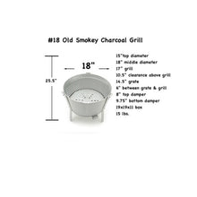 Load image into Gallery viewer, #18 Old Smokey Charcoal Grill